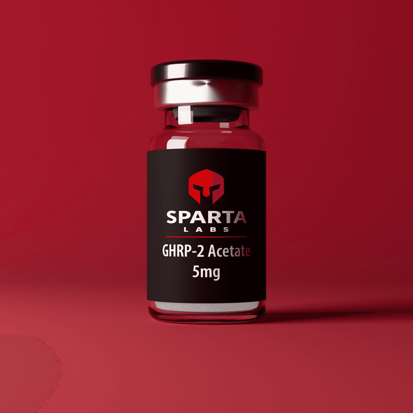 GHRP-2 Acetate — research-grade peptide vial