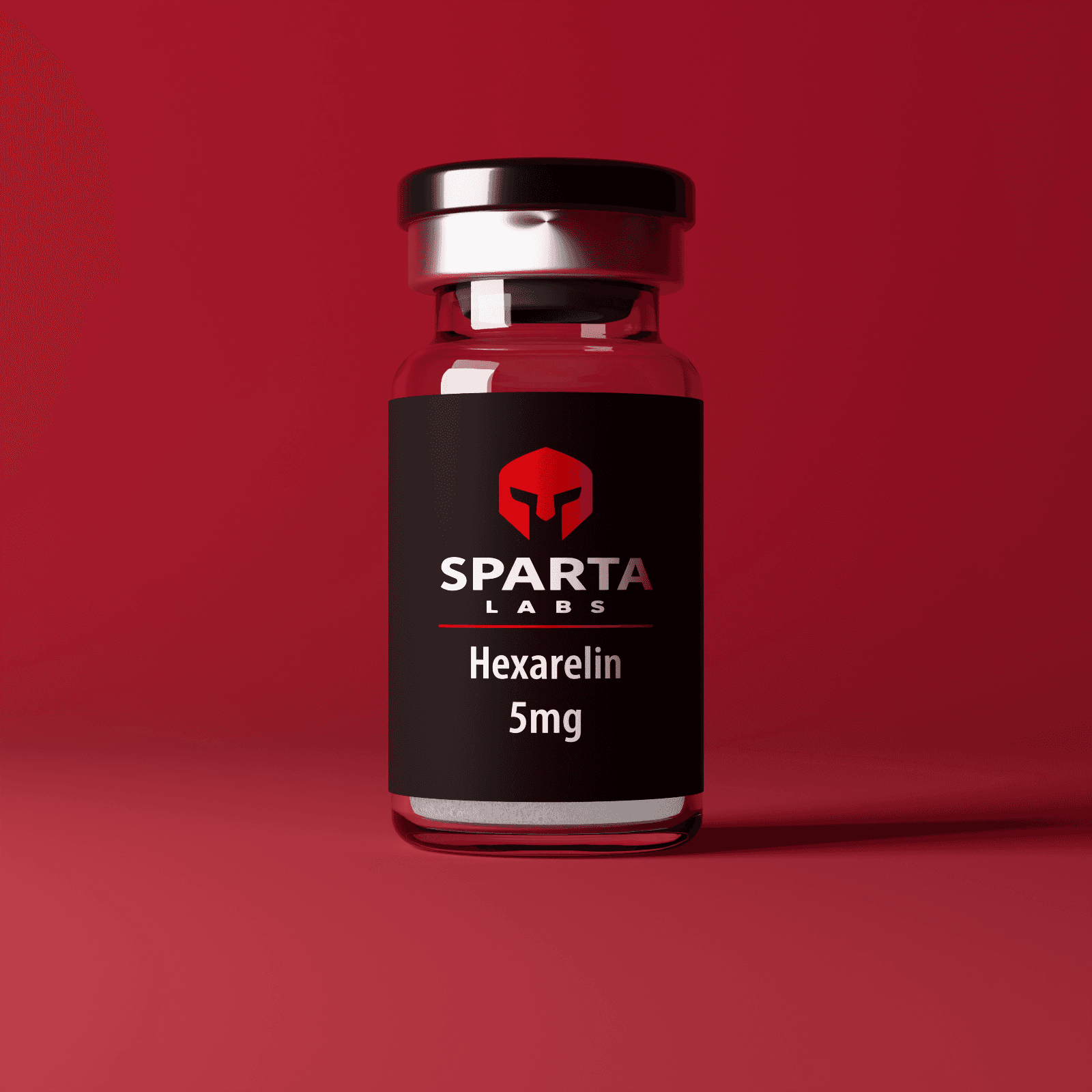 Hexarelin — research-grade peptide vial