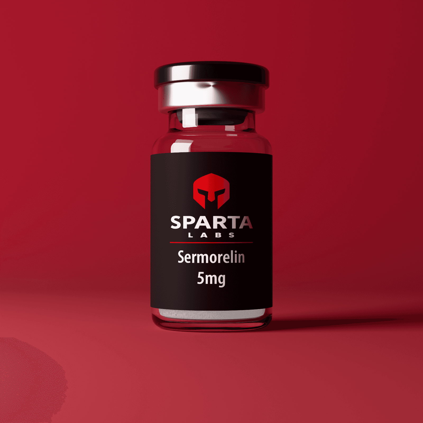 Sermorelin — research-grade peptide vial